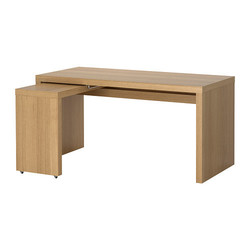 Square malm bureau avec tablette coulissante  0133390 pe288806 s4