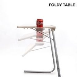Square table pliante avec dessous de verre foldy table7