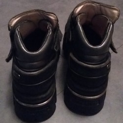 Square chaussure new rock en cuir noir t41  5 
